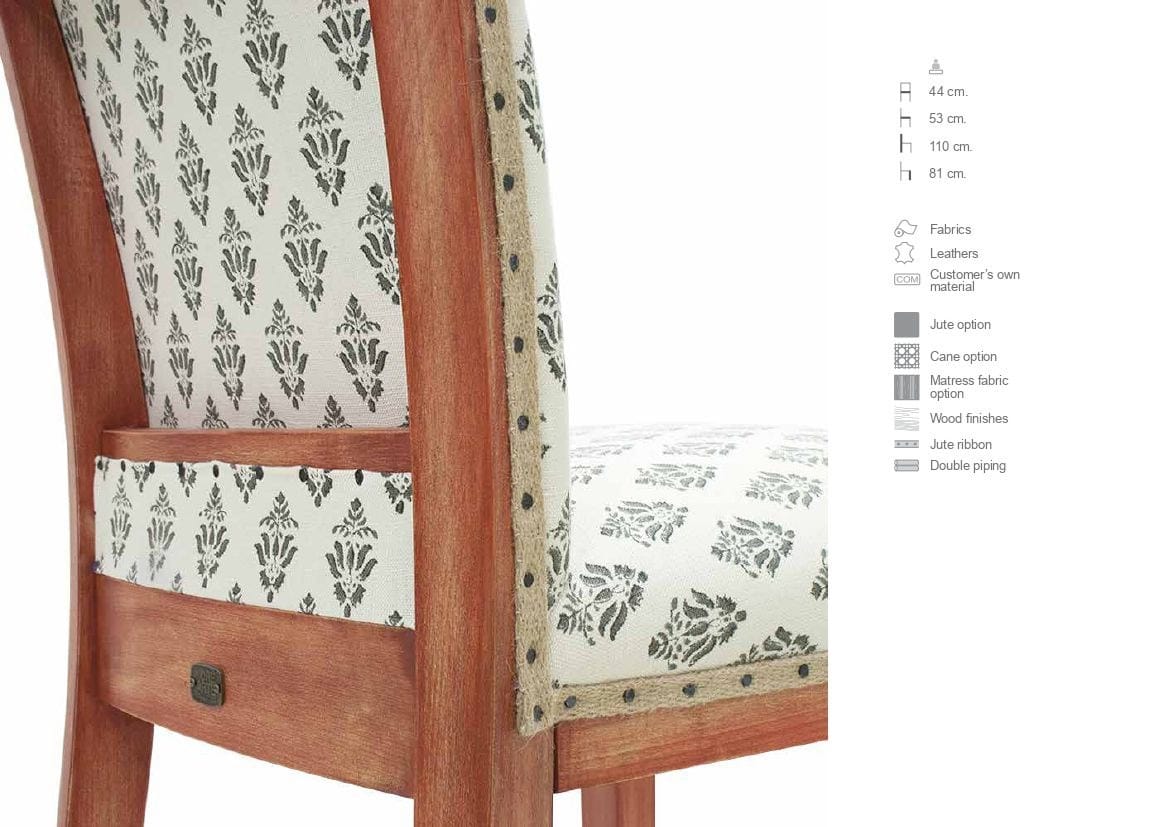 Высокий бархатный табурет с подставкой для ног со спинкой CREARTE COLLECTIONS Luxor Essence ARCH-00143928 - Вид №11