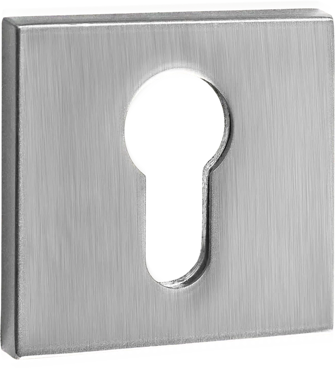 Puerto Slim ET AL 03 MSN - Накладка на цилиндр 50x50 мм матовый никель 86523034