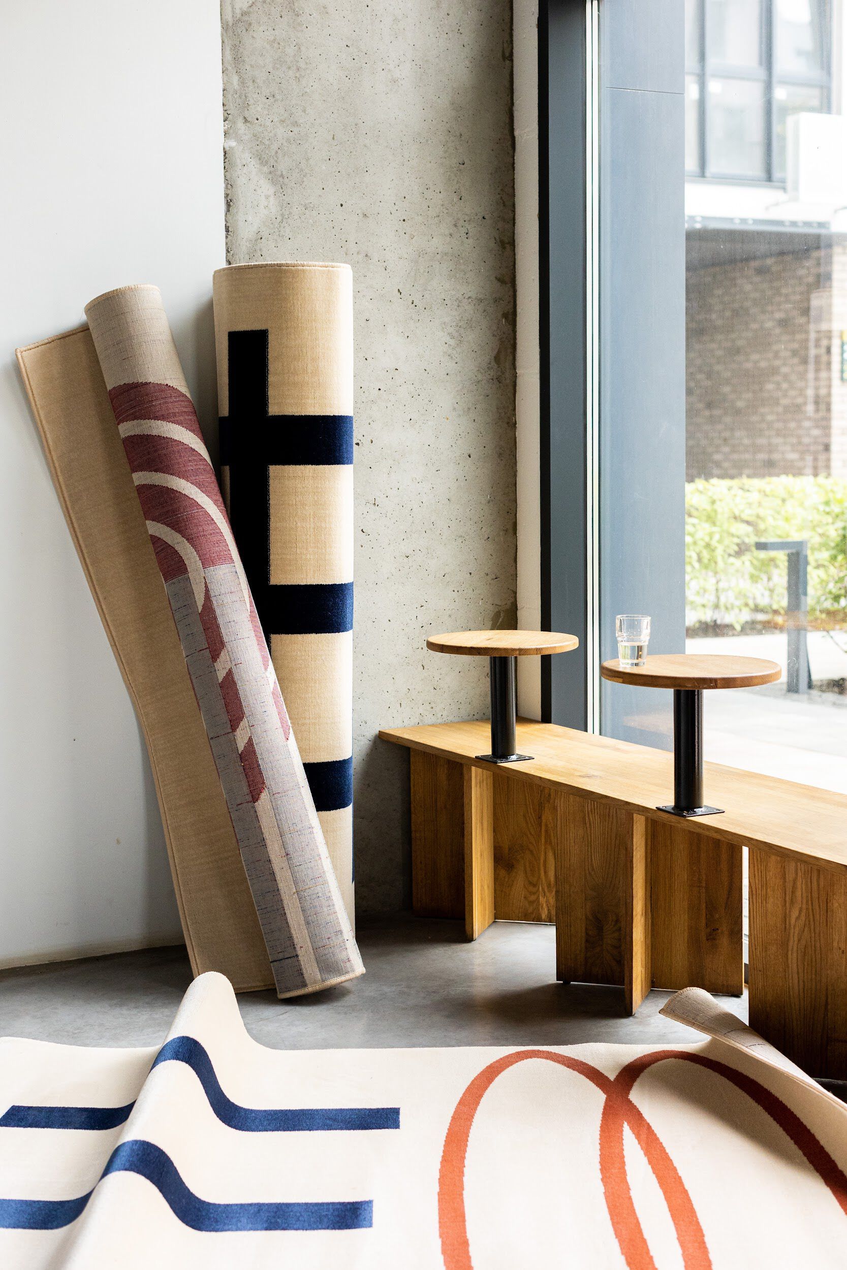 Прямоугольный ковер из полипропилена с геометрическим рисунком Shishka Project COMBINATION 2 ARCH-00103562 - Вид №9