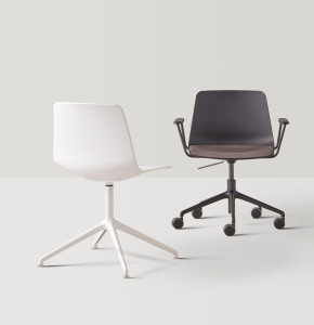 Тканевый поворотный операционный стул на насесте