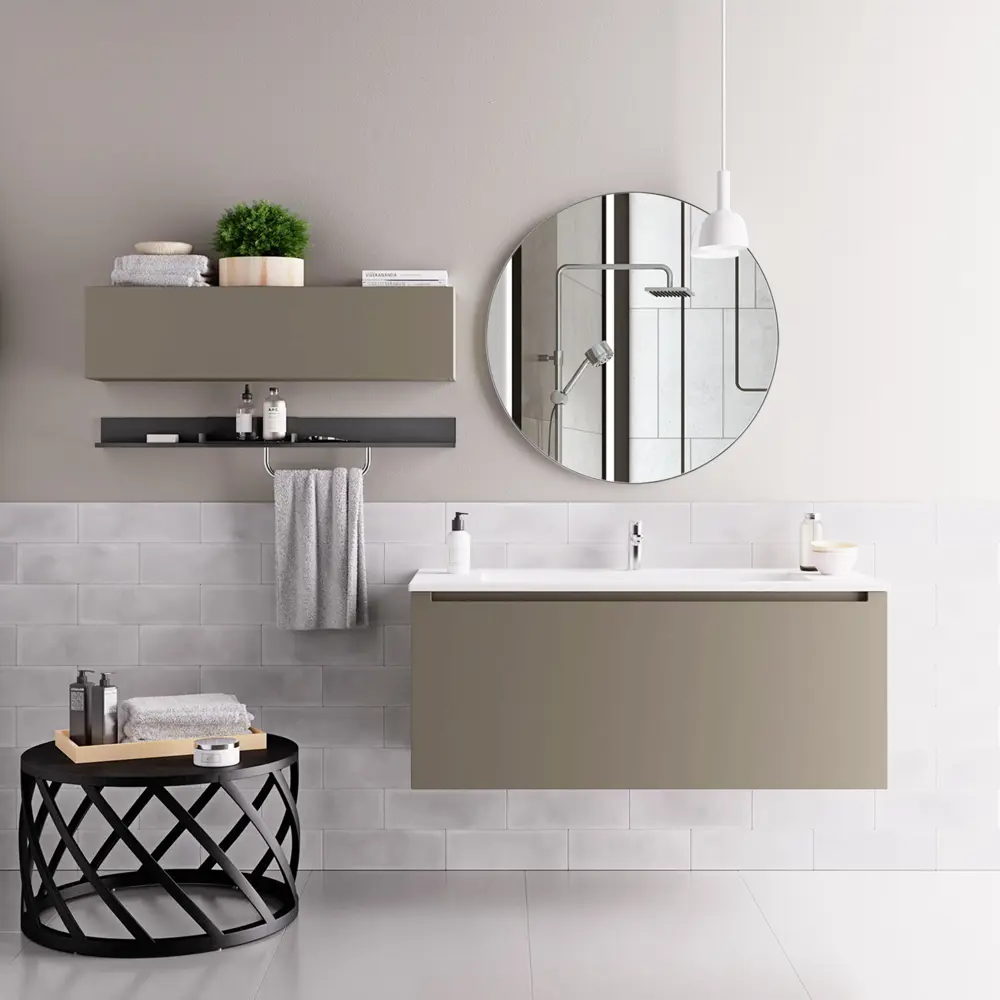 INSPIRE Nory Silver — круглое зеркало для интерьера 55 см 86484839 STLM-1442853 - Вид №7