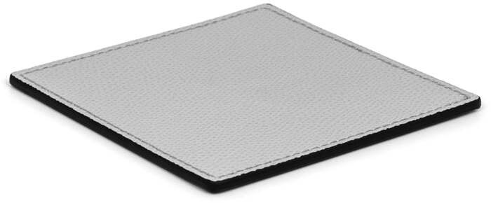 Квадратная подставка - 12x12 см / зернистая кожа_манго