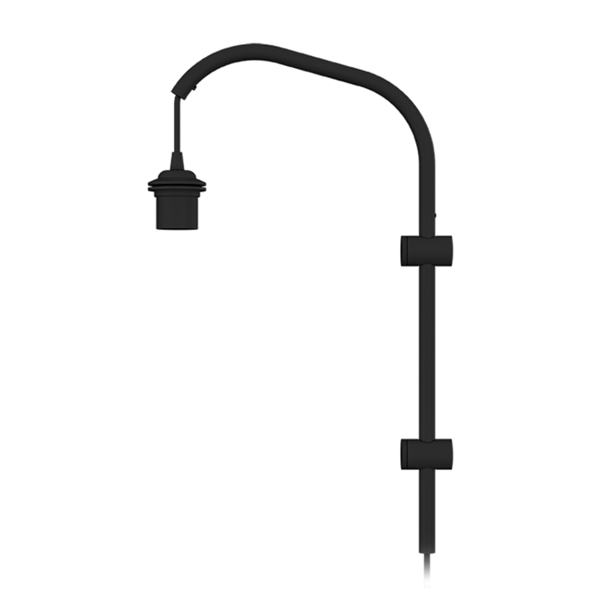 5710302041513 Основание настенное для бра Willow Mini black CARPET DECOR Аксессуары Umage 