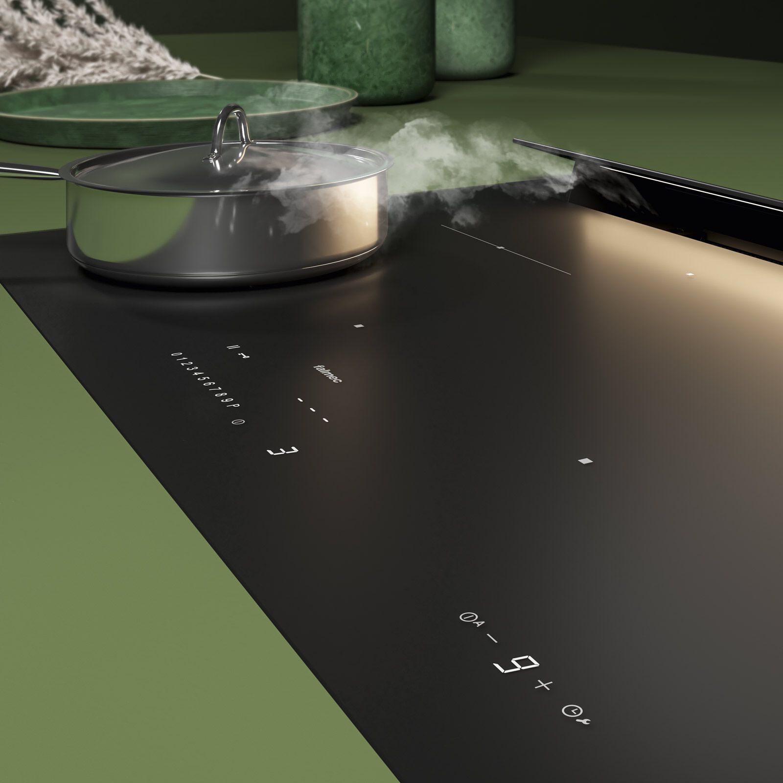 Керамическая индукционная плита со встроенной вытяжкой Falmec Cooking Systems ARCH-00078934 - Вид №2