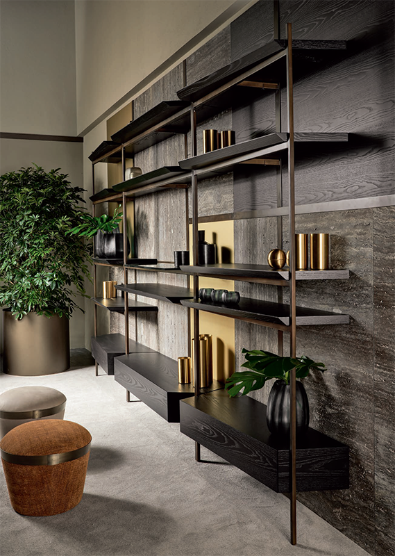 Книжный шкаф  CANTORI MACAO A  - Вид №1