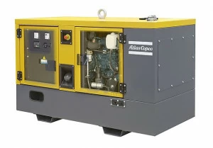 Генератор дизельный Atlas Copco QES 85 в кожухе