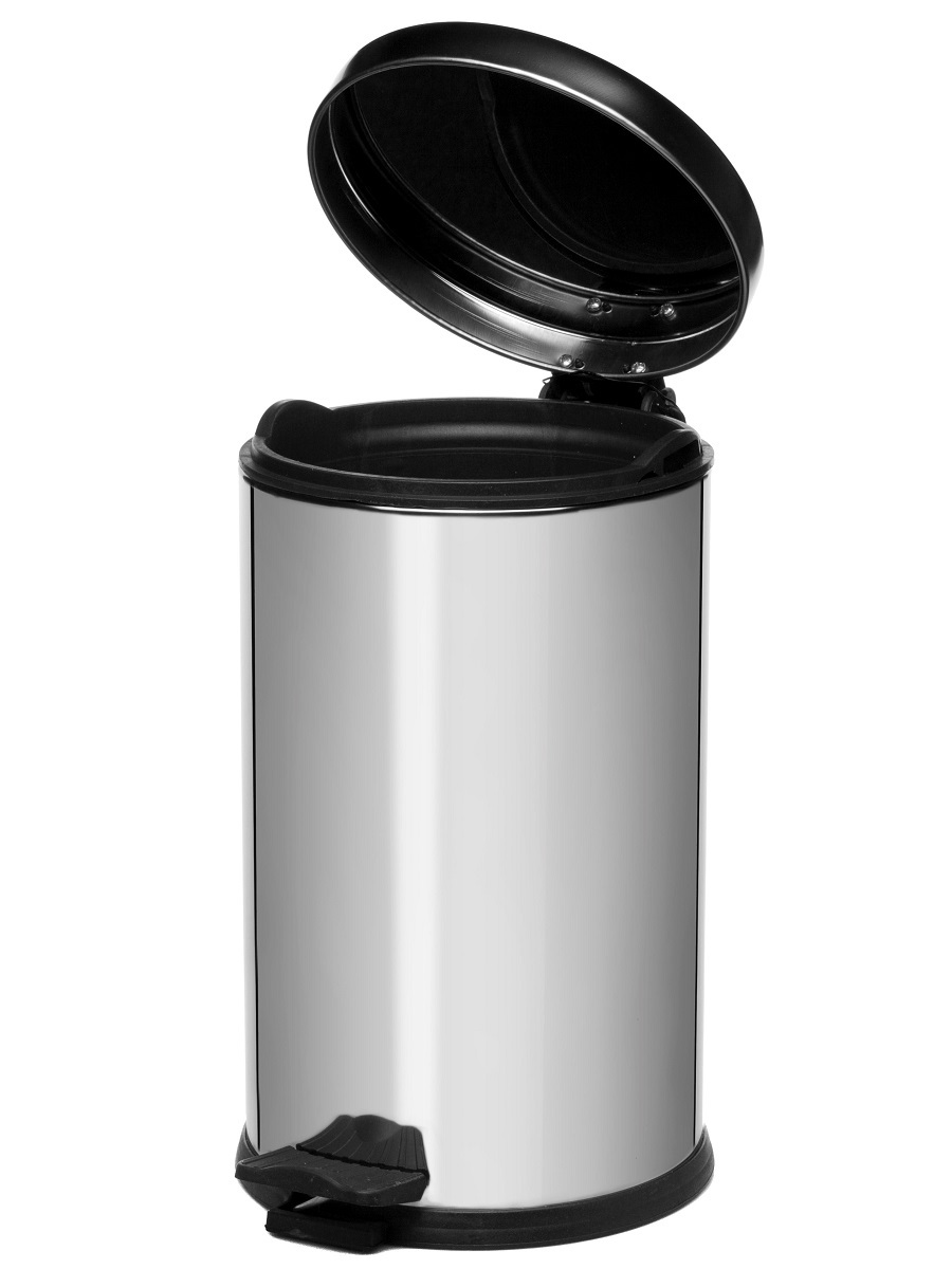 Вёдра с педалью и крышкой Antila Soft Close 8L Chrome NAVAKO 11008 - Вид №1