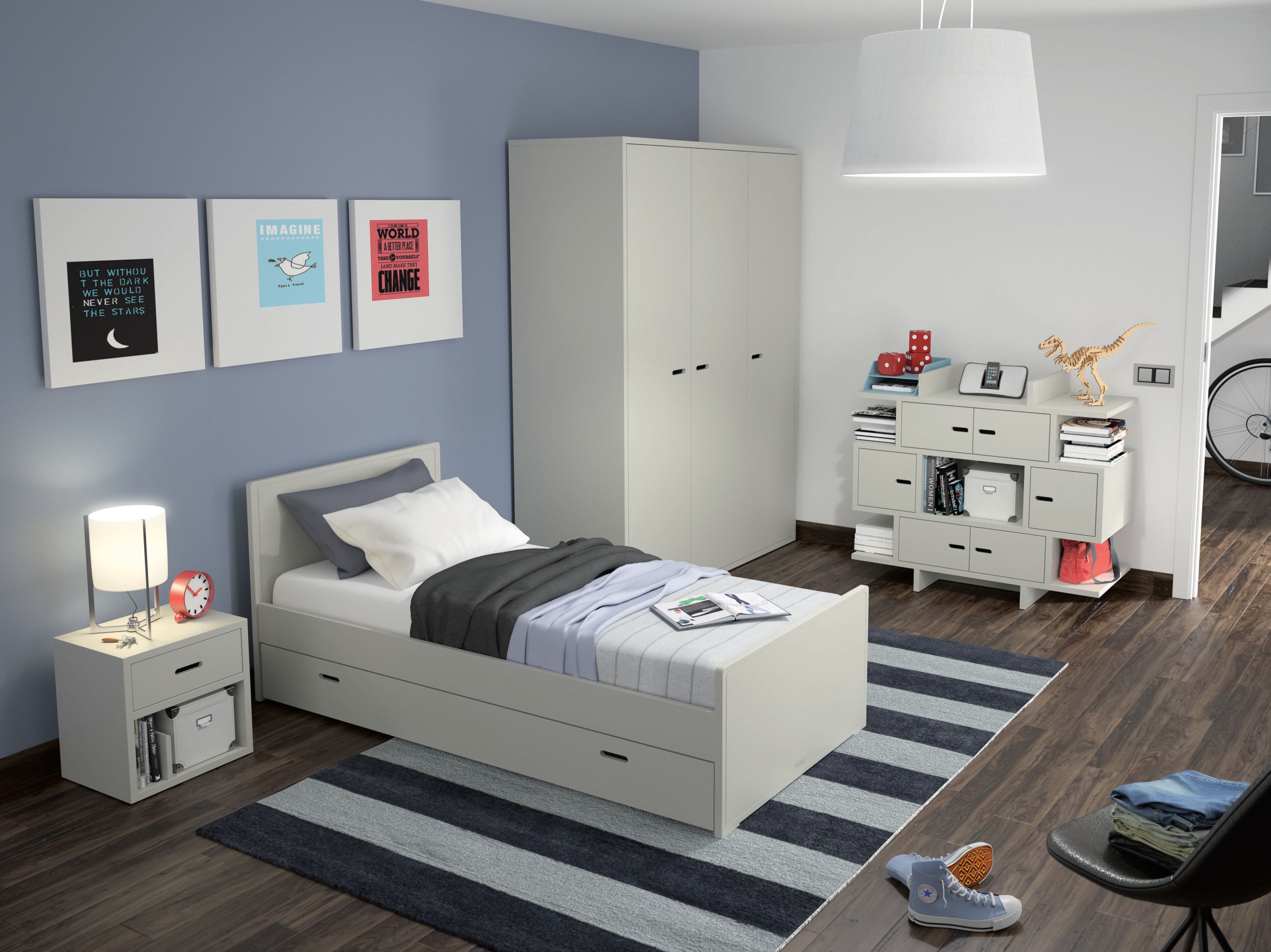 Секционная спальня для мальчиков Mathy by Bols MADAKET ARCH-00068455