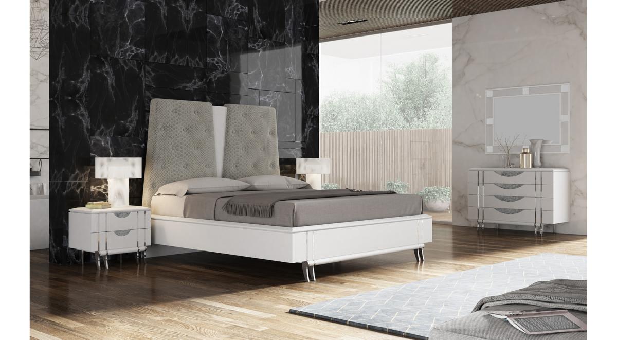 105906 Кровать 150 18312 с изголовьем 12312 150 см Llass Kira Santreyd