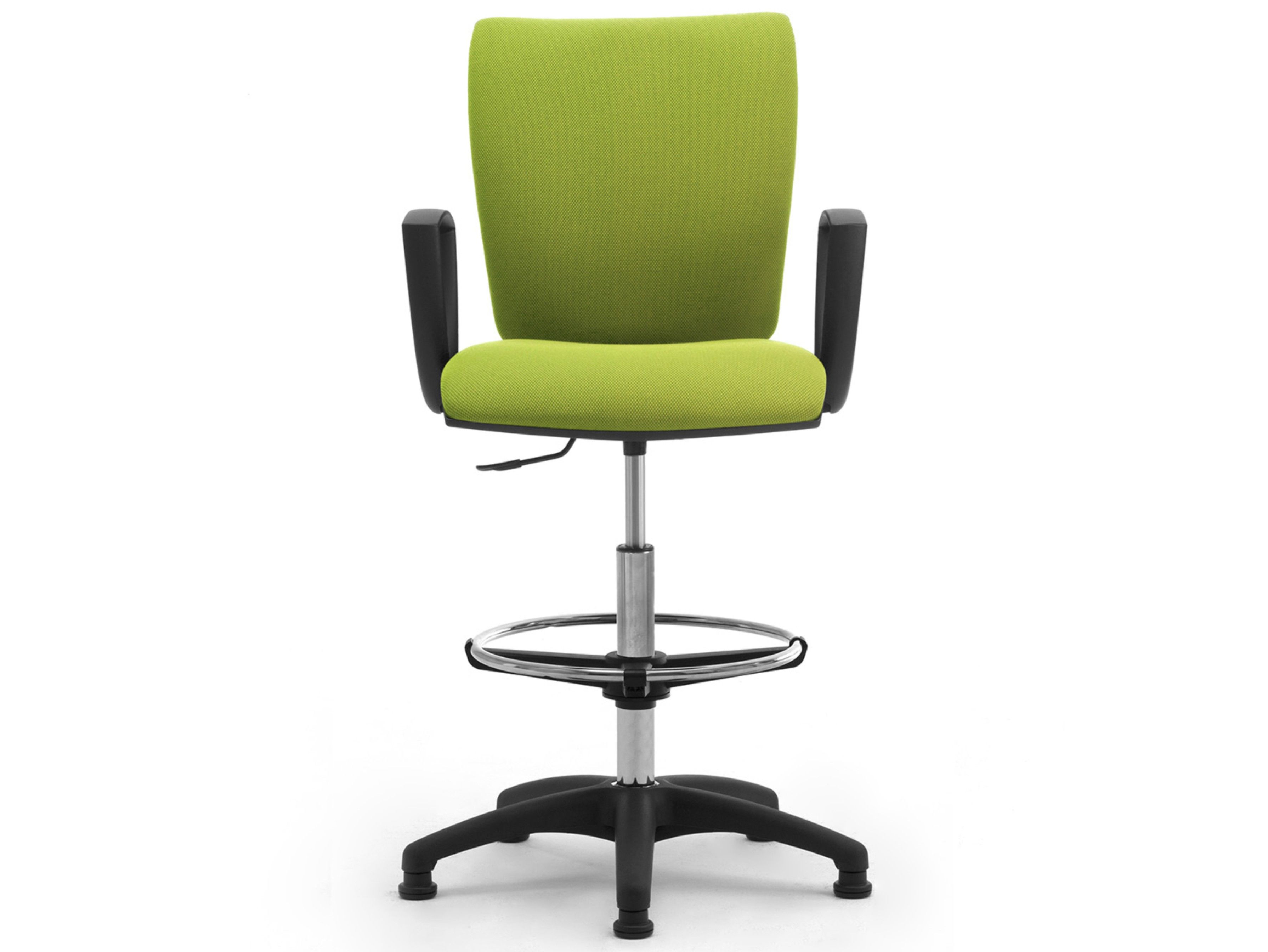 Ткань регулируемая высота 5 спиц офисный стул с подлокотниками Leyform Sprint ARCH-00059481 - Вид №2