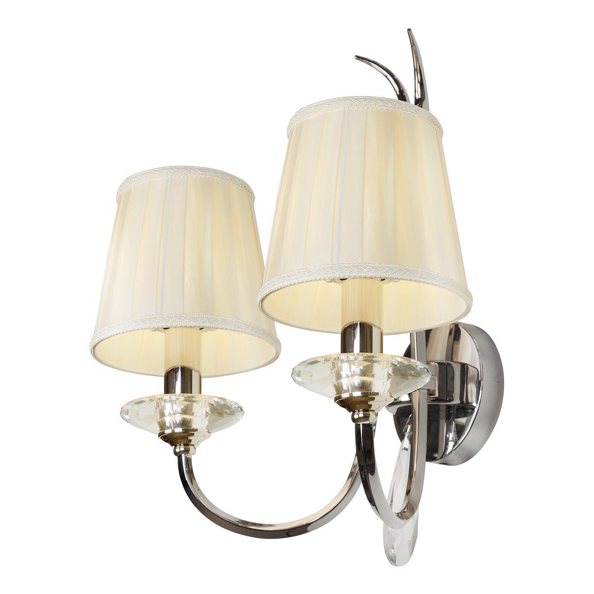 Бра настенное белое iLamp Charm W2508-2 Nic ILAMP CHARM 00-3949157 Белый  - Вид №1