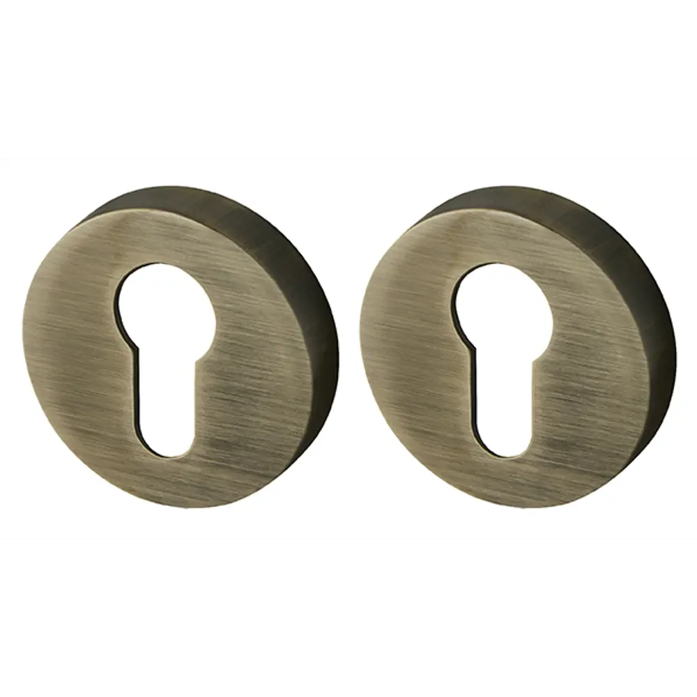 Накладка под цилиндр Armadillo ET URB, ЦАМ, цвет античная бронза STLM-2122088