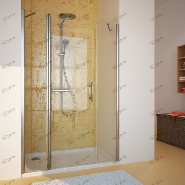 Душевая дверь в нишу 130x190 GK-603 GUTEWETTER LUX DOOR 130X190GK603