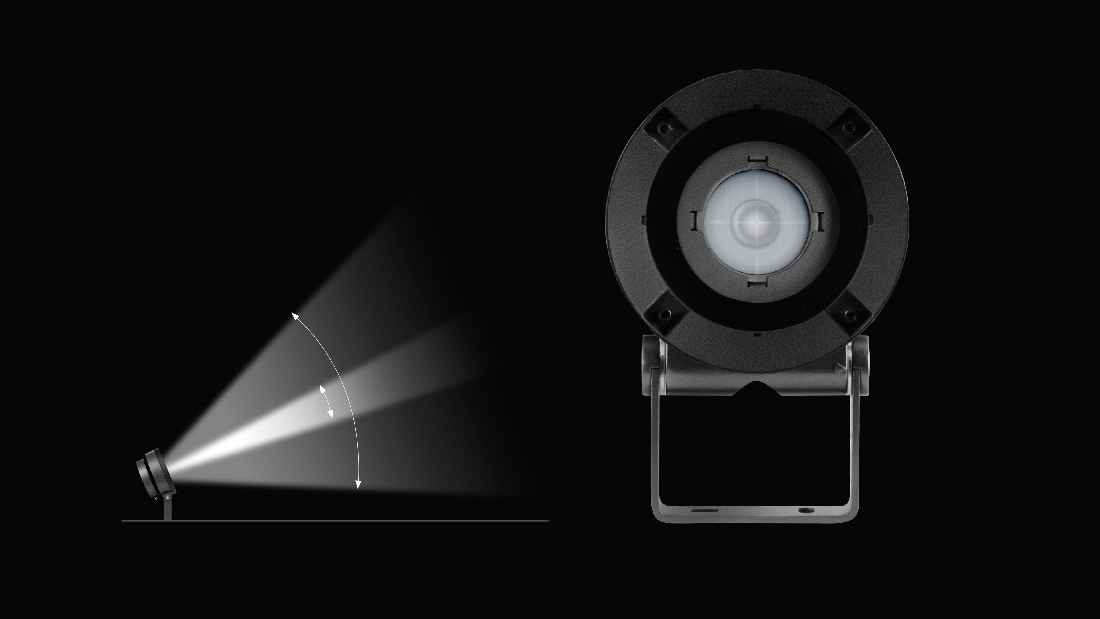 Литье под давлением алюминиевый светодиодный регулируемый наружный прожектор SIMES Pointer ARCH-00094307 - Вид №4