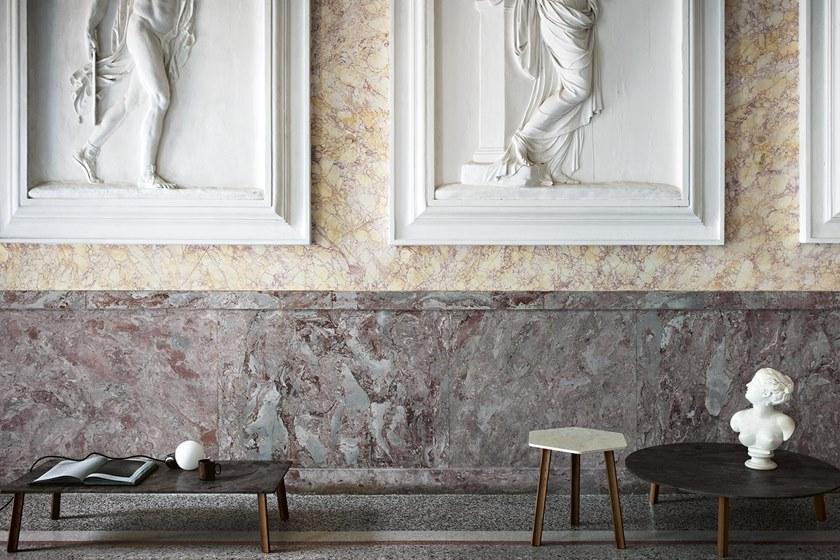 Tacchini Шестиугольный мраморный журнальный столик sun-id-1421915 - Вид №3