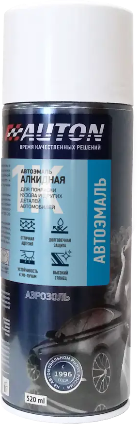 90433545 Эмаль для автомобиля AUTON ATN-A46116 цвет красный 0.52 л STLM-0224125