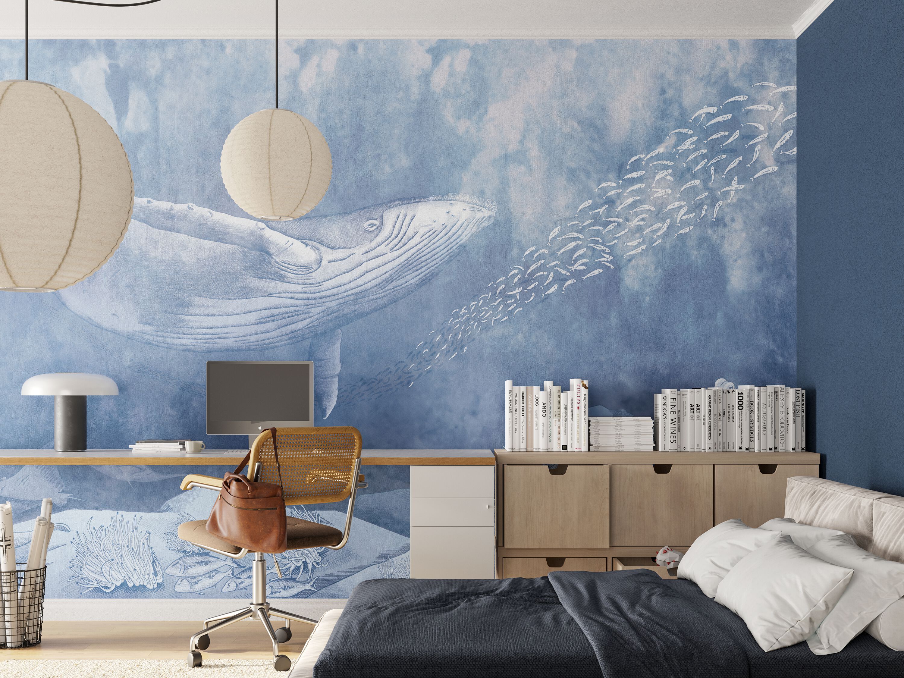 Обои с рисунком для детей Inkiostro Bianco Inkids ARCH-00134565