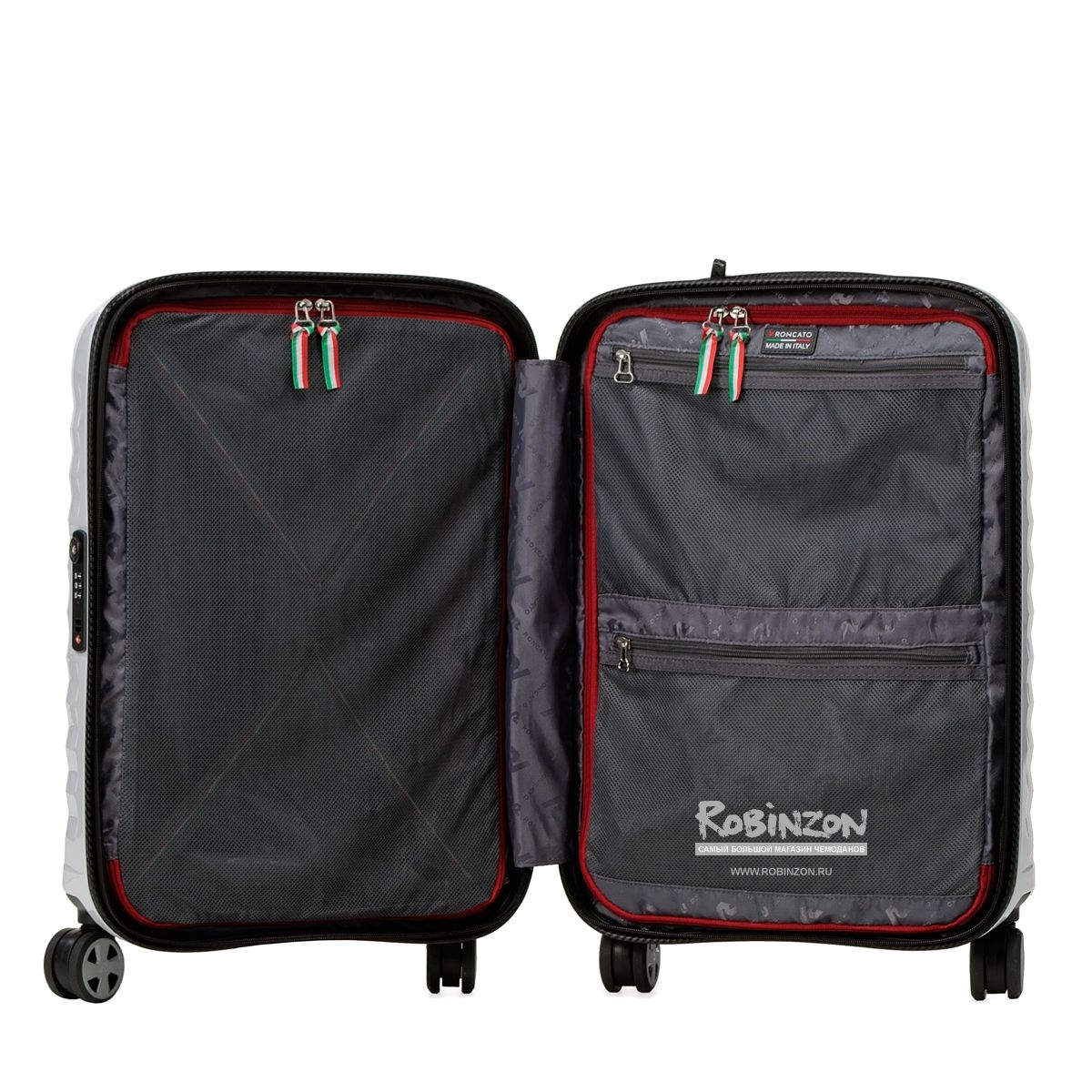 5213-9560 Чемодан 5213 Uno Zip Deluxe Trolley Cabina XS Roncato Uno Deluxe  - Вид №9