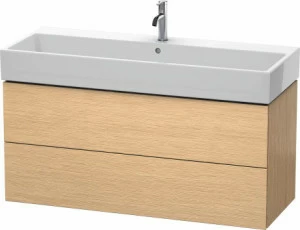 LC627901212 L-Cube Тумбочка подвесная Дуб брашированный, натуральный шпон