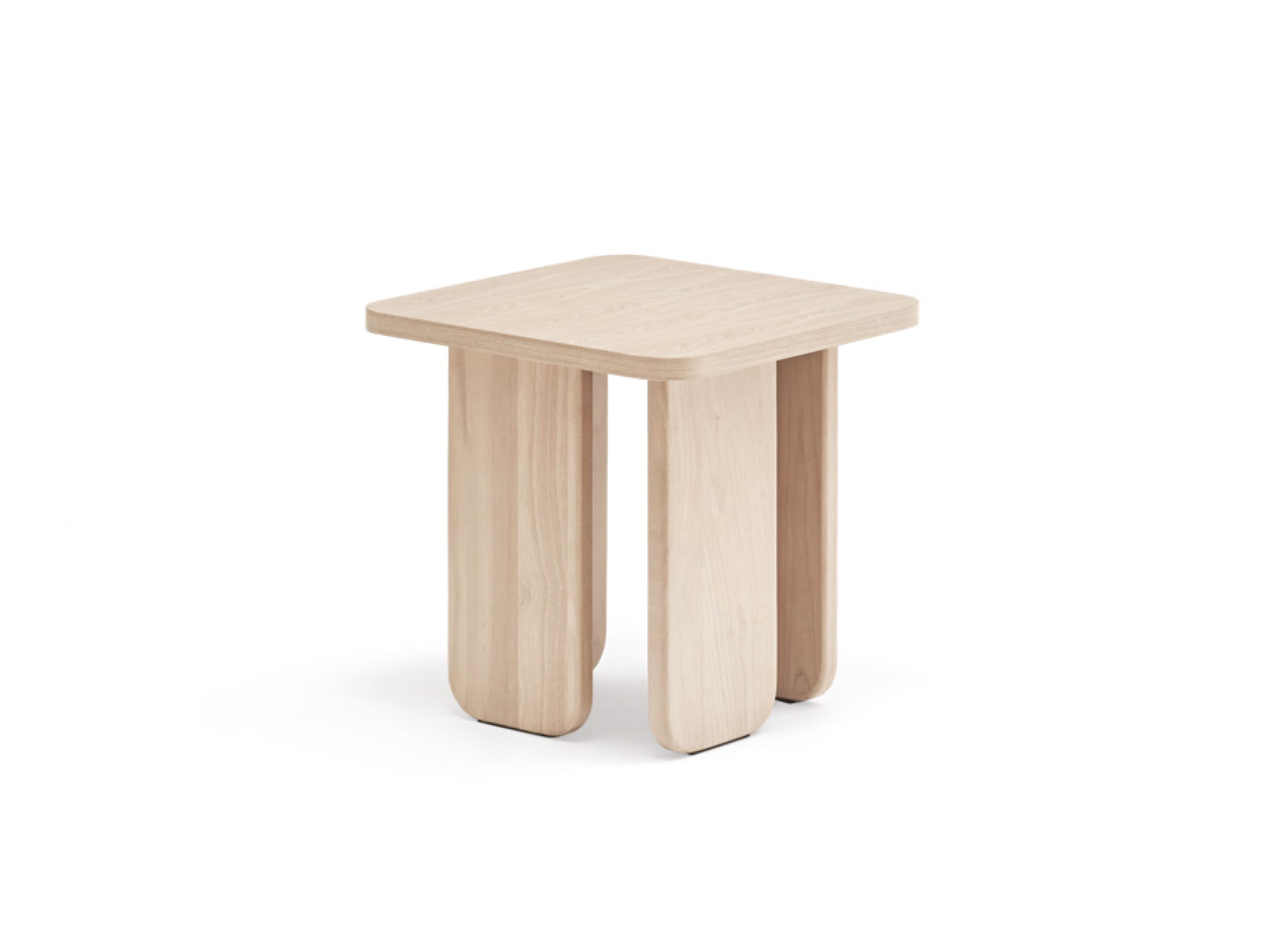 Высокий квадратный журнальный столик из ясеня TEULAT Arq ARCH-00038876