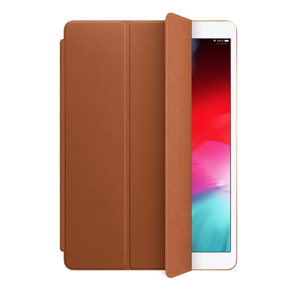 MPU92ZM/A Leather smart cover for 10.5 ipad pro - saddle brown Apple Santreyd  - Вид №1
