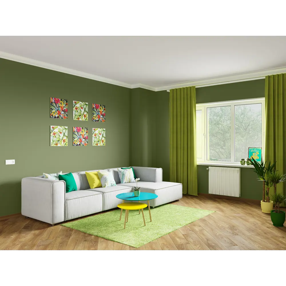 Краска Primalex Inspiro 1 л Зелёная опунция STLM-2206361 - Вид №4