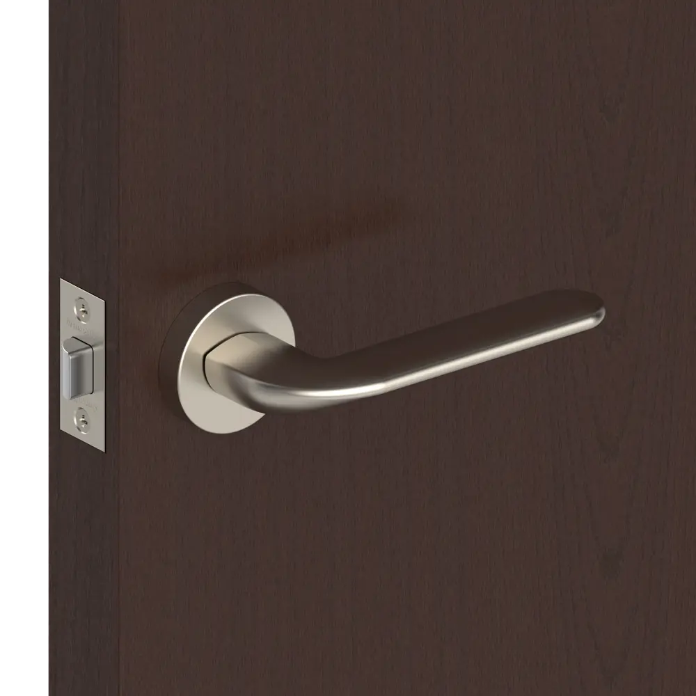 Ручка дверная Armadillo Excalibur URB4 без запирания ЦАМ гальваническое покрытие цвет матовый никель STLM-2210683 - Вид №5