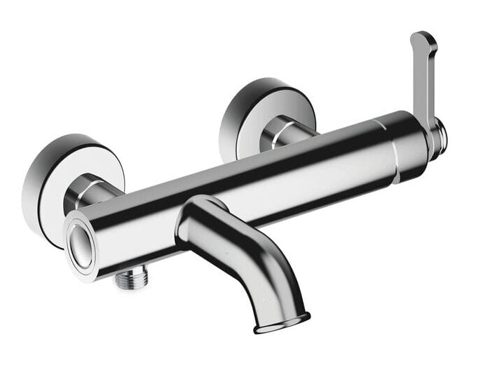 Однорычажный смеситель для ванны с 2 отверстиями и переключателем CRISTINA Rubinetterie Маяк ARCH-00034463 - Вид №1