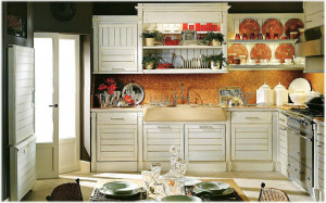 Кухня  BRUMMEL CUCINE Bianco anticato