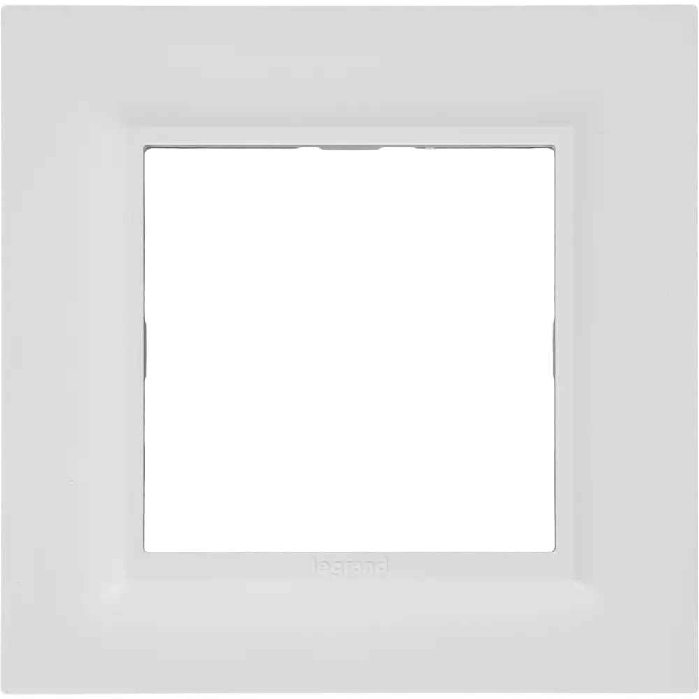 82064665 Рамка для розеток и выключателей Legrand Structura 1 пост, цвет белый STLM-0018652