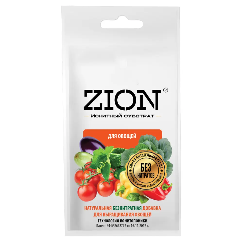 Zion: ионный субстрат для овощных культур 30г 83742230 STLM-0044213
