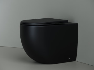 Напольный приставной унитаз Metropol Rimless CN4004MB CN4004MB