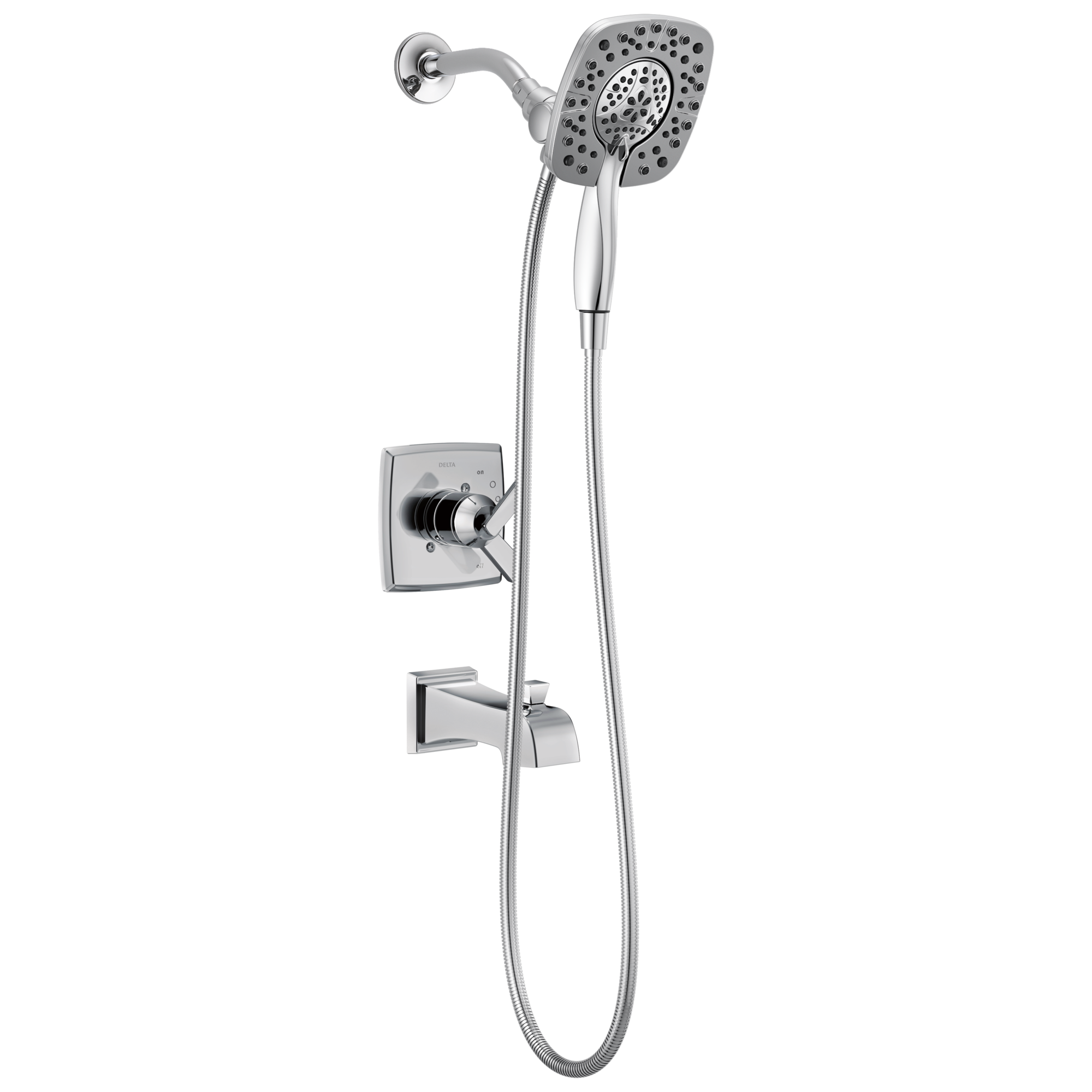 T17464-I Облицовка для душа Monitor® серии 17 с In2ition® Delta Faucet Ashlyn Хром 