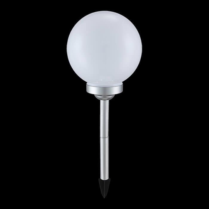 Уличный светильник светодиодный на солнечных батареях H 70 см белый Solar 3378 GLOBO SOLAR 00-3896462 Белый;серебро Ceramica Globo - Вид №1