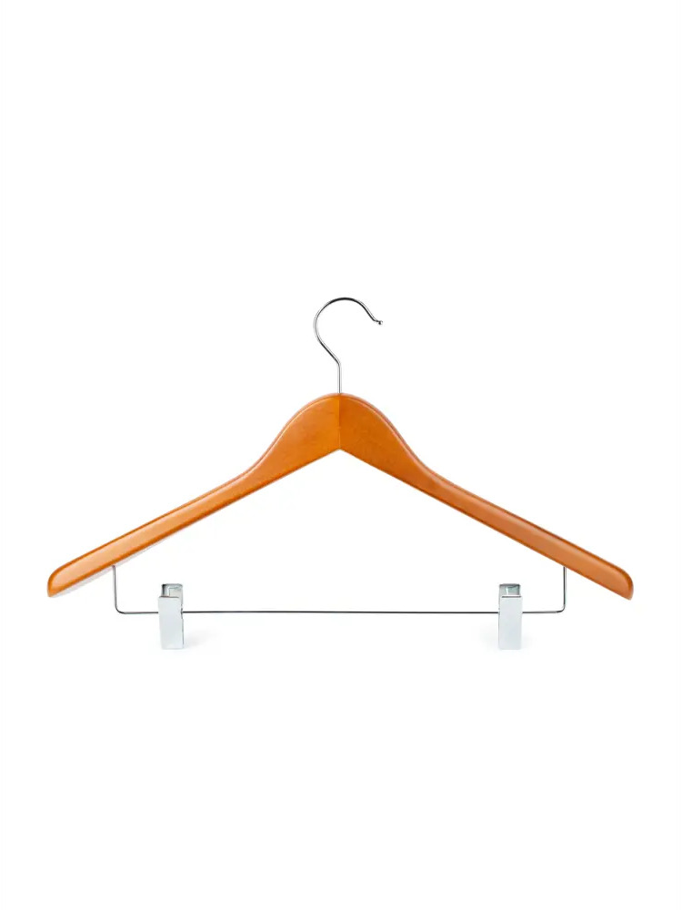 91600519 Плечики Attribute hanger 3.5x27x44 см дерево/металл цвет коричневый STLM-1095077