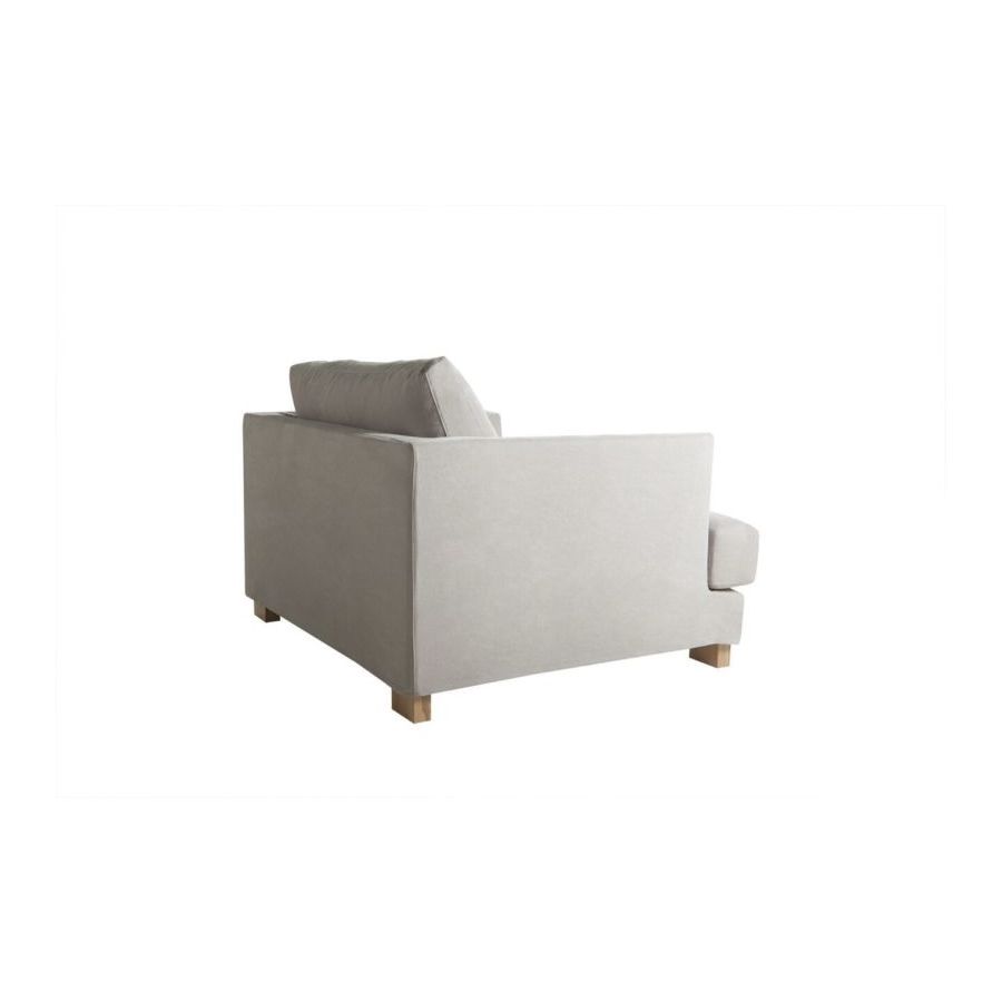 Кресло Brandon серо-бежевое, 120x108x83/46 см Sits S1080 - Вид №4