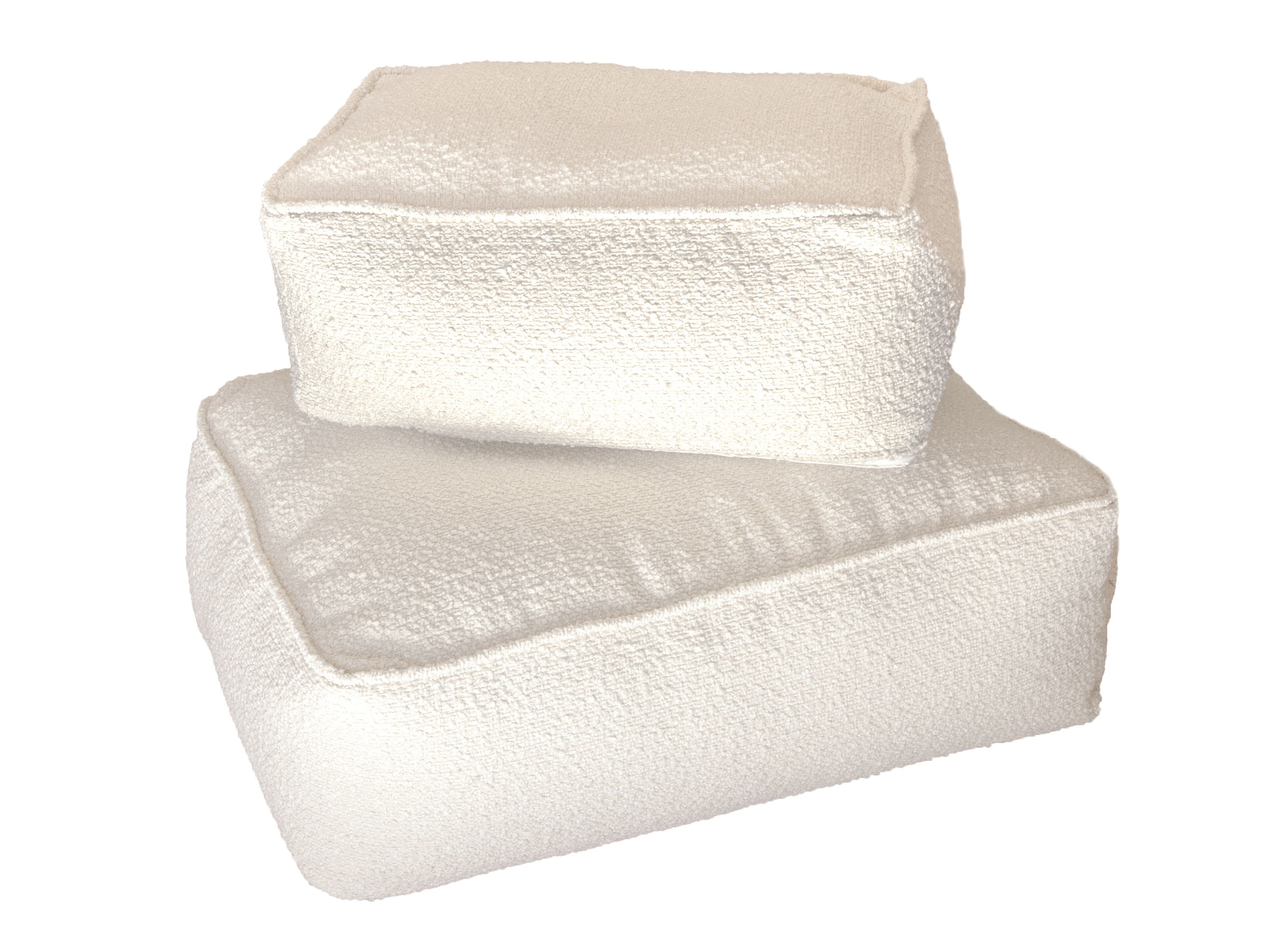 Прямоугольный шерстяной пуф MX HOME буклет ARCH-00040719