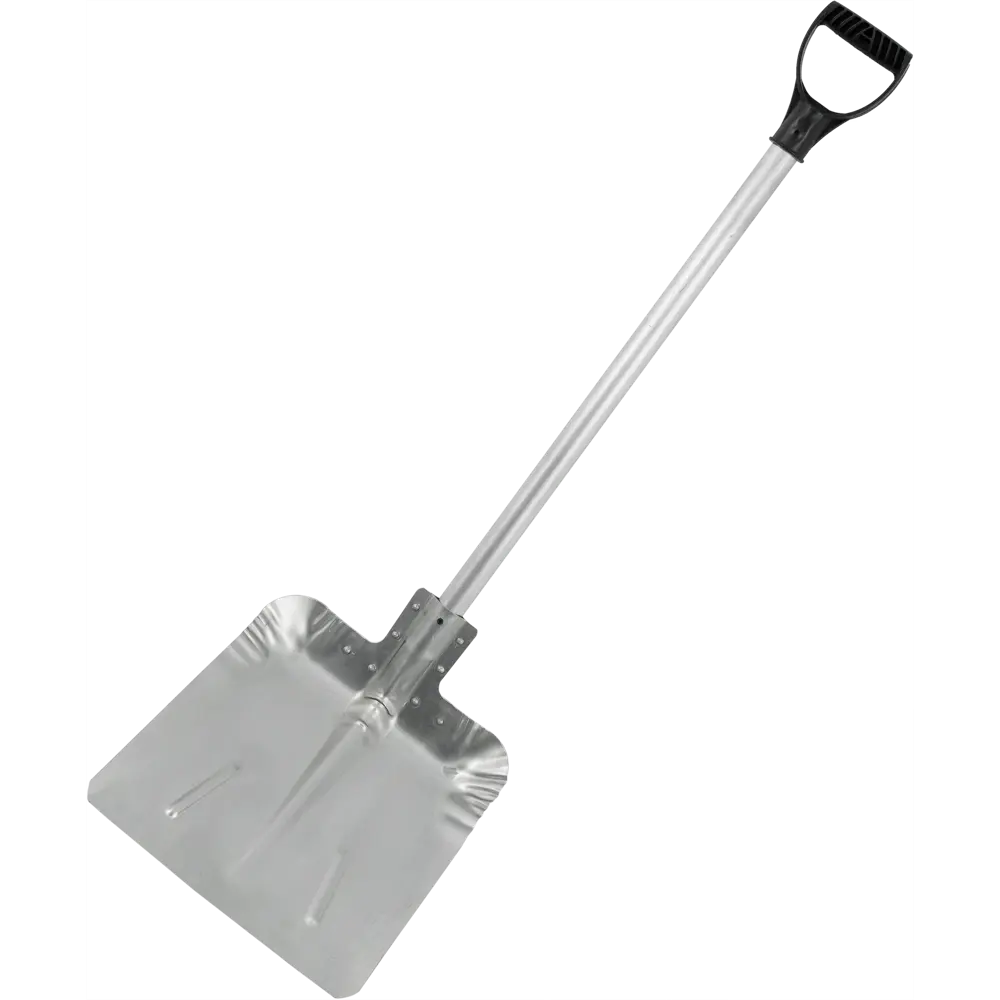 Снеговая лопата ПАВЛОВСКАЯ ЗАРЯ: легкая алюминиевая с эргономичным черенком 82362593 STLM-0025496