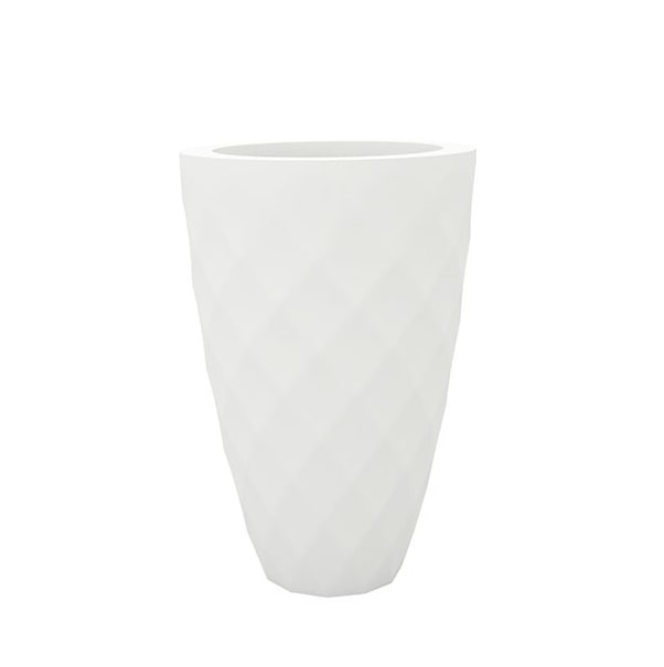 073095 Кашпо Nano матовое белое 28см Vondom Vases - Вид №3