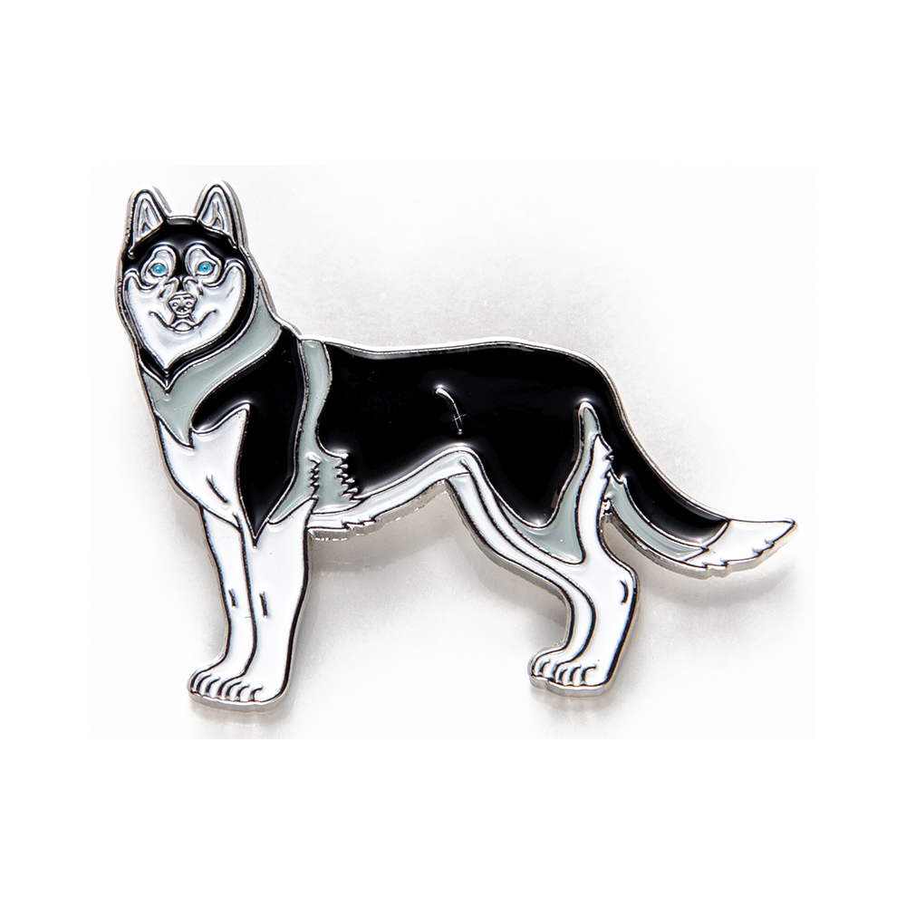 1094692 Значок эмалированный №27 Хаски Santreyd 