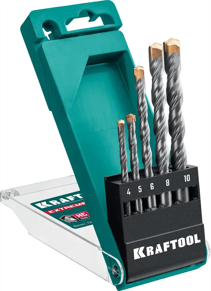 91228842 Набор сверл по бетону Kraftool 29166-H5, 5 шт STLM-0848437