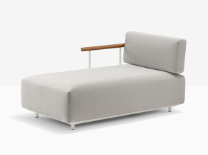 Шезлонг из ткани