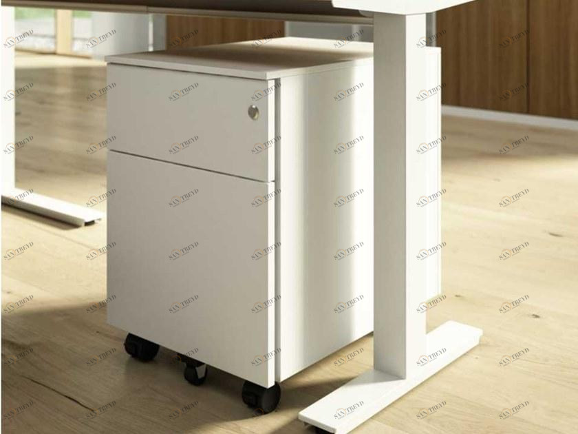 Bralco Офисный ящик из меламина с фиксируемыми колесами Winglet sun-id-1490984