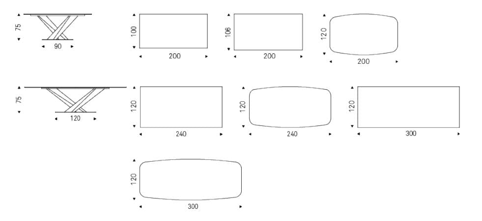 Керамический бочонок стол Cattelan italia Stratos ARCH-00022755 - Вид №6