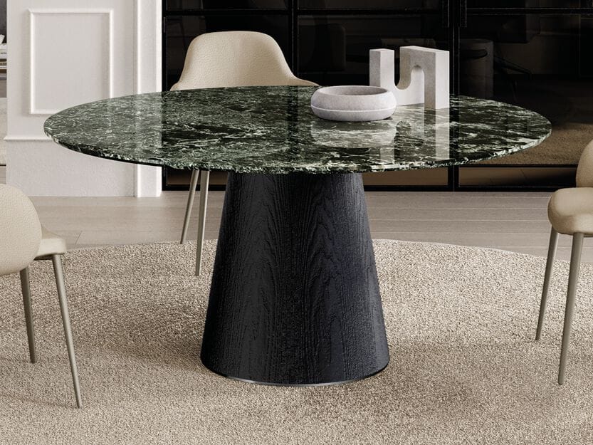 Круглый мраморный обеденный стол EFORMA Teo ARCH-00082742 - Вид №1