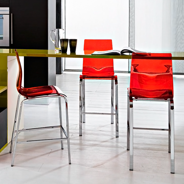 Барный стул GEL-R-SGB DOMITALIA GEL-SC1 