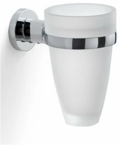 GEDY Настенный держатель зубных щеток из матового стекла Demetra 5110