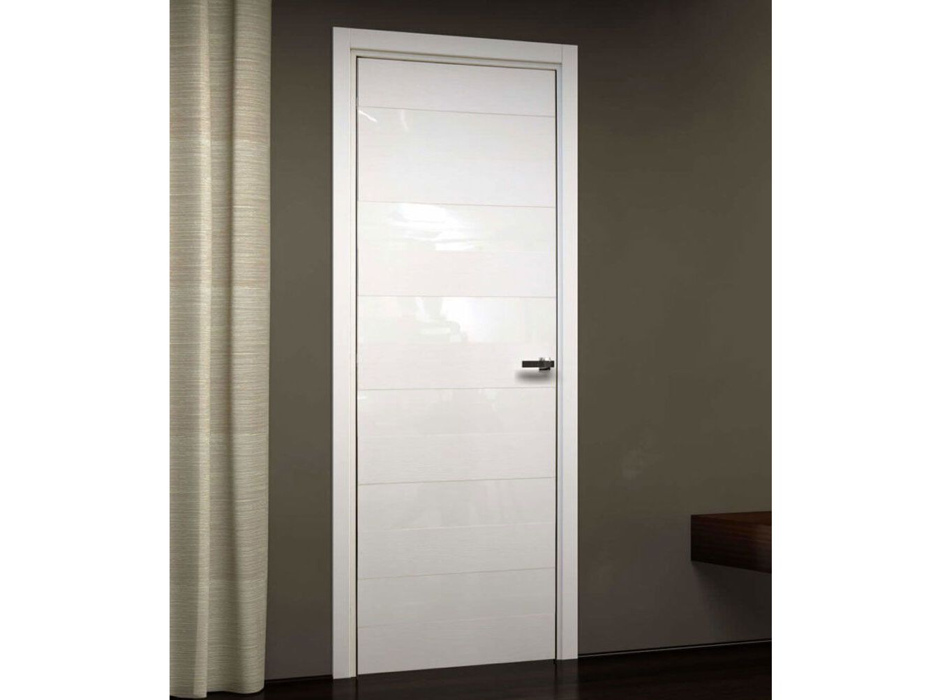 Лакированная распашная дверь Pail Serramenti PRIMA SEVEN ARCH-00108004 - Вид №1