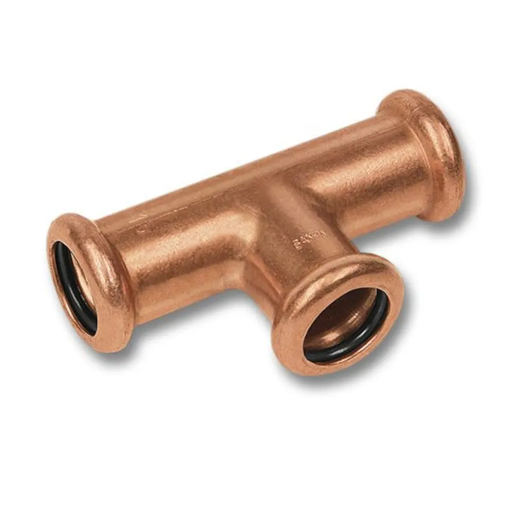 Тройник прессовой Sanha 35x22x35 мм ВПР медь 89355165 STLM-2082717 