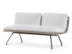 Ткань на открытом воздухе диван со спинкой